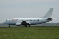 9H-ADN @ AMS - Air Malta 737-300 in white livery at Schiphol airport - by Henk van Capelle