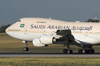 HZ-AIJ @ LOWW - Special visitor at VIE. - by Stefan Rockenbauer