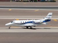 N632BL @ PHX - Taxiing past Terminal 3 at PHX - by John Meneely