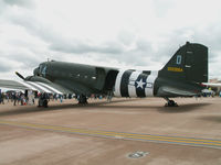 N147DC @ EGVA - Douglas C-47A/Aces High/RIAT Fairford - by Ian Woodcock