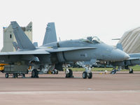 HN-452 @ EGVA - F-18C/HavLLv 11 Finnish AF/RIAT Fairford - by Ian Woodcock