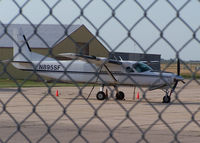 N895SF @ KHSI - Parked - by Bluedharma