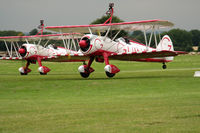N707TJ @ EGKH - Take off at Lashenden/Headcorn UK with N74189 - by Jeff Sexton