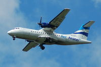EI-BYO @ EGCC - Aer Arran - Landing - by David Burrell