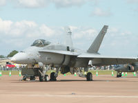 HN-452 @ EGVA - F-18C/HavLLv 11 Finnish AF/RIAT Fairford - by Ian Woodcock