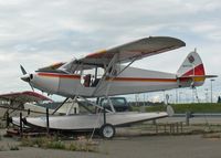N7571H @ ANC - General Aviation parking area at Anchorage International - by Timothy Aanerud