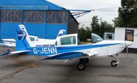 G-JENN @ EGTR - Grumman AA-5B - by Terry Fletcher