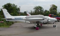 N340GJ @ EGTR - Cessna 340A