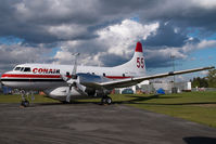 C-FHKF @ CYXX - Conair Convair 580