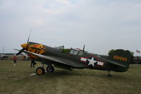 N401WH @ KOSH - Curtis P-40K - by Mark Pasqualino