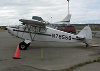N78558 @ ANC - General Aviation Parking area at Anchorage International - by Timothy Aanerud