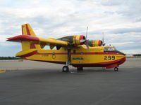 C-GFNF @ FAI - At rest in Fairbanks with sistership C-FTXB - by Andrew Serak