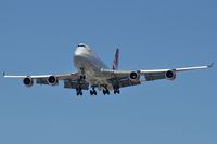 G-VROY @ KLAS - Virgin Atlantic - 'Pretty Woman' / 2001 Boeing Company Boeing 747-443 - by Brad Campbell