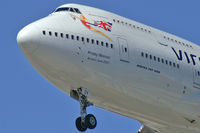 G-VROY @ KLAS - Virgin Atlantic - 'Pretty Woman' / 2001 Boeing Company Boeing 747-443 - by Brad Campbell