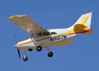 N9107W @ KAPA - Landing on 17L - by Bluedharma