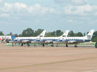 ZA110 @ EGVA - Jetstream T.2/750 Sqn Royal Navy/RIAT Fairford (with XX478 & XX487) - by Ian Woodcock