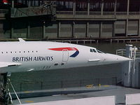 G-BOAD @ NYC - The sharp end of Alpha Delta resting by the Intrepid Museum, New York City in 2004 - by Geoff Cook