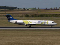 I-ALPL @ VIE - Returning from a testflight after maintanance - by viennaspotter