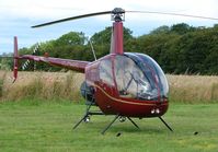 G-CHIS @ EGBM - Robinson R22 Beta - by Terry Fletcher