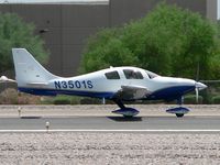 N3501S @ SDL - Departing on SDL's runway 21