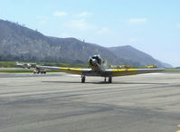 N817TX @ SZP - 1942 North American AT-6D TEXAN 'Problem Child', P&W R-1340 600 Hp, taxi - by Doug Robertson