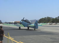 N9525C @ SZP - North American AT-6C TEXAN of The Condor Squadron, P&W R-1340 600 Hp, taxi - by Doug Robertson
