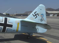 N9525C @ SZP - North American AT-6C TEXAN of The Condor Squadron, P&W R-1340 600 Hp, tail logo - by Doug Robertson