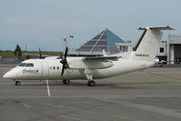 C-FCJE @ CYVR - Hawkair Dash 8-100 - by Yakfreak - VAP