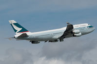 B-HUE @ CYVR - Cathay Pacific Boeing 747-400 - by Yakfreak - VAP