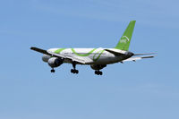 N613DL @ CYVR - About to touch down - by Guy Pambrun
