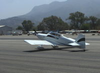 N220MM @ SZP - 2001 Hogan HARMON ROCKET II, Lycoming IO-540 250 Hp, a highly modified RV-4 injected with performance steroids, taxi - by Doug Robertson