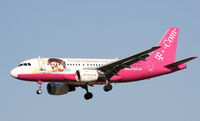 D-AKNR @ VIE - GERMANIAWINGS T-Com.  Logo Jet - by Dieter Klammer