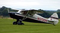 N5730H @ EGBM - Piper Pa-16 manufactured in 1949 - by Terry Fletcher