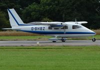 G-BHBZ @ EGBM - Partenavia P68B - by Terry Fletcher