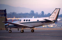 HB-GJE @ GVA - Beech C-90A King Air LJ-1391