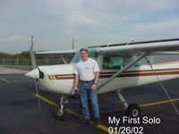N67404 @ KSSF - N67404 Solo 01/26/2002 - by Flight Instructor Daryl Byrne