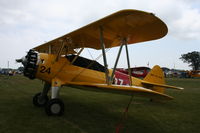 N58756 @ KOSH - Stearman - by Mark Pasqualino