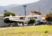 N7037H @ LPC - On final West Coast Pipe Cub Fly-In 2007 Lompoc Calif