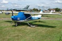 G-BSZO @ EGMC - Cessna 152