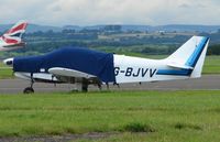 G-BJVV @ EGFF - Robin 1180TD - by Terry Fletcher