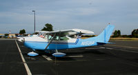 N152P @ PAO - Very Blue 1963 Cessna 182G w/STOL mods@ Palo Alto, CA - by Steve Nation