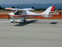 N248CT @ WVI - Light Sport Planes West Flight Design Gmbh CTSW taxying out for demo flight @ Watsonville, CA airshow - by Steve Nation