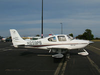 N259PB @ PAO - 2001 Cirrus Design SR22 visiting from Grand Rapids, MN @ Palo Alto, CA - by Steve Nation