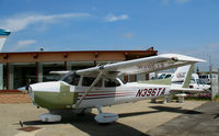 N396TA @ WVI - TS Aircraft 2003 Cessna 172S between paint jobs @ Watsonville, CA - by Steve Nation