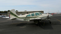 N912T @ PAO - Classic 1960 Beech B95 @ Palo Alto, CA - by Steve Nation