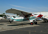 N999BA @ RHV - 1977 Piper PA-18-150 for sale @ Reid-Hillview Airport Air Terminal, CA - by Steve Nation