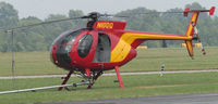 N1110Q @ DAN - 1981 Hughes 369D in Danville Va. - by Richard T Davis