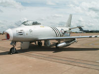 G-SABR @ EGVA - F-86A Sabre/RIAT Fairford - by Ian Woodcock