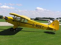 G-BDEY @ EGBK - Cub visiting Sywell - by Simon Palmer
