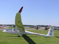 G-CKKV @ EGHL - DG-1000 based at Lasham - by Simon Palmer